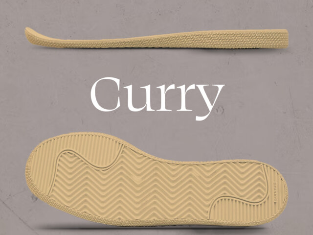 Curry, la suola Gommus dal design vintage e dalle prestazioni super moderne - Vintage style, modern performances