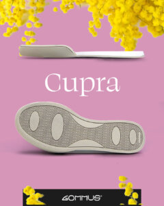 Cupra, suola in tpu dedicata alle donne straordinarie - TPU outsole dedicated to extraordinary women